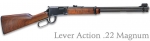 HENRY LEVER ACTION RIFLE 22 MAGNUM